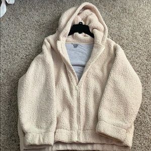 aerie teddy jacket